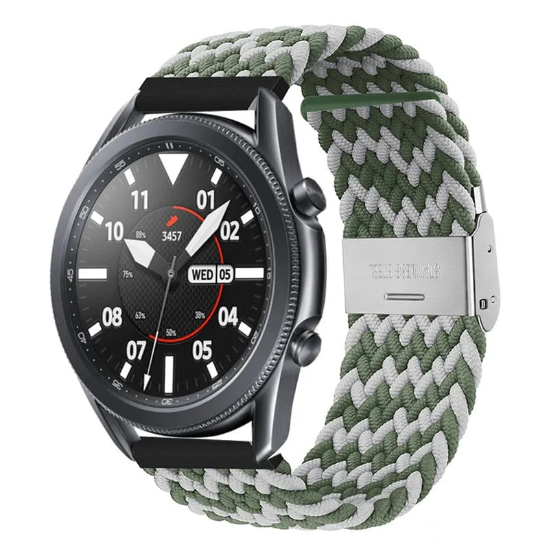 Nylon Braided Loop Watch Straps Compatible with the Fossil 18mm Range