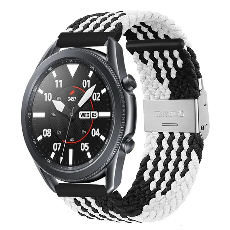 Nylon Braided Loop Watch Straps Compatible with the Fossil 18mm Range