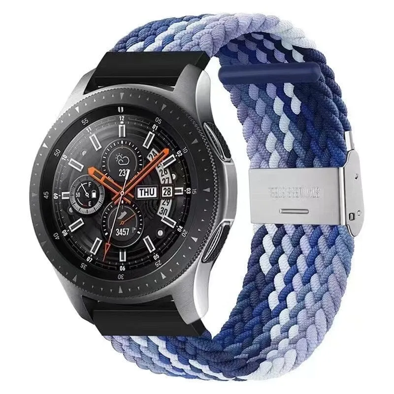 Nylon Braided Loop Watch Straps Compatible with the Fossil 18mm Range