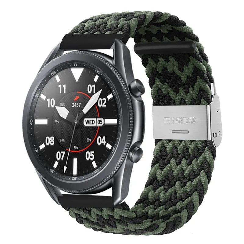 Nylon Braided Loop Watch Straps Compatible with the Fossil 18mm Range