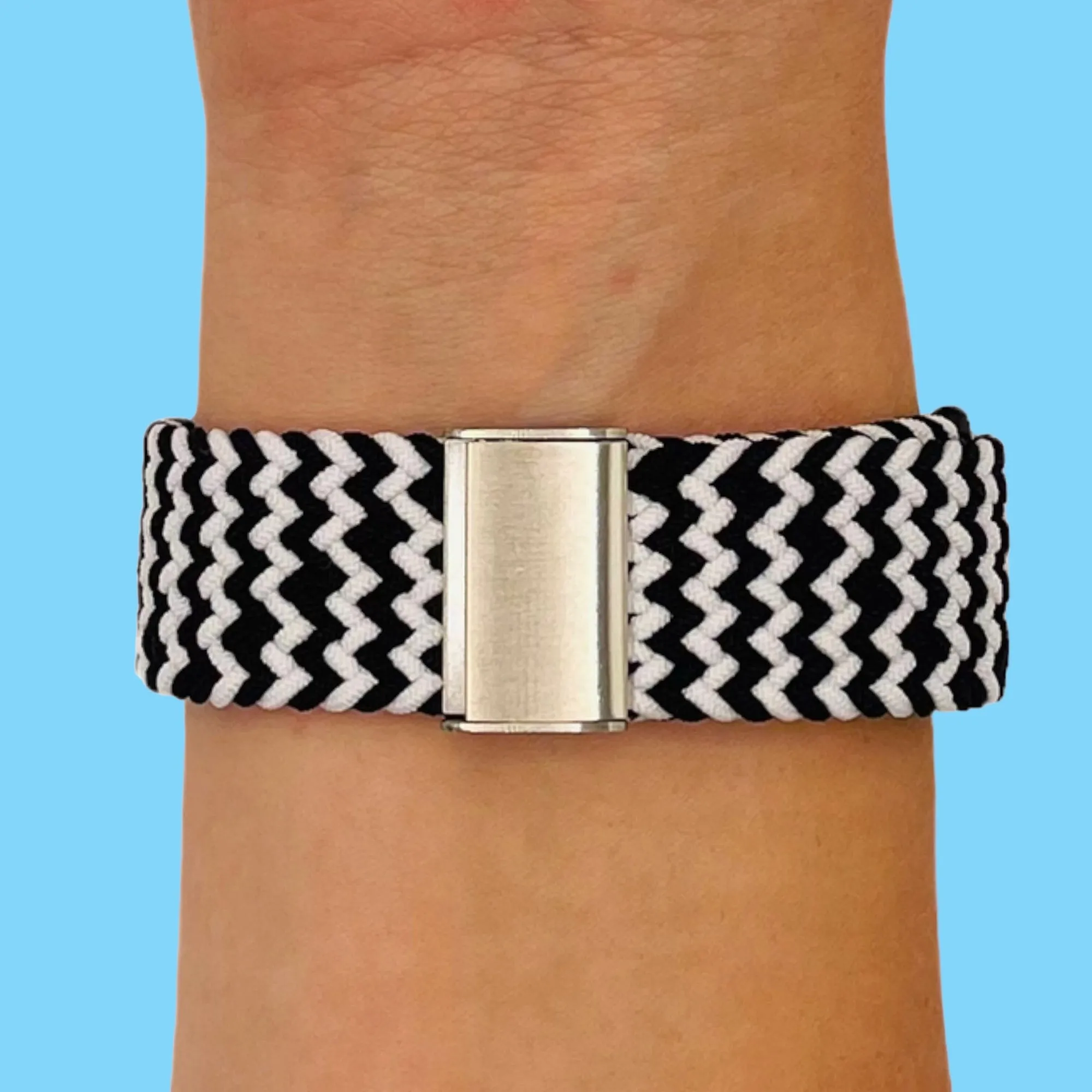 Nylon Braided Loop Watch Straps Compatible with the Fossil 18mm Range