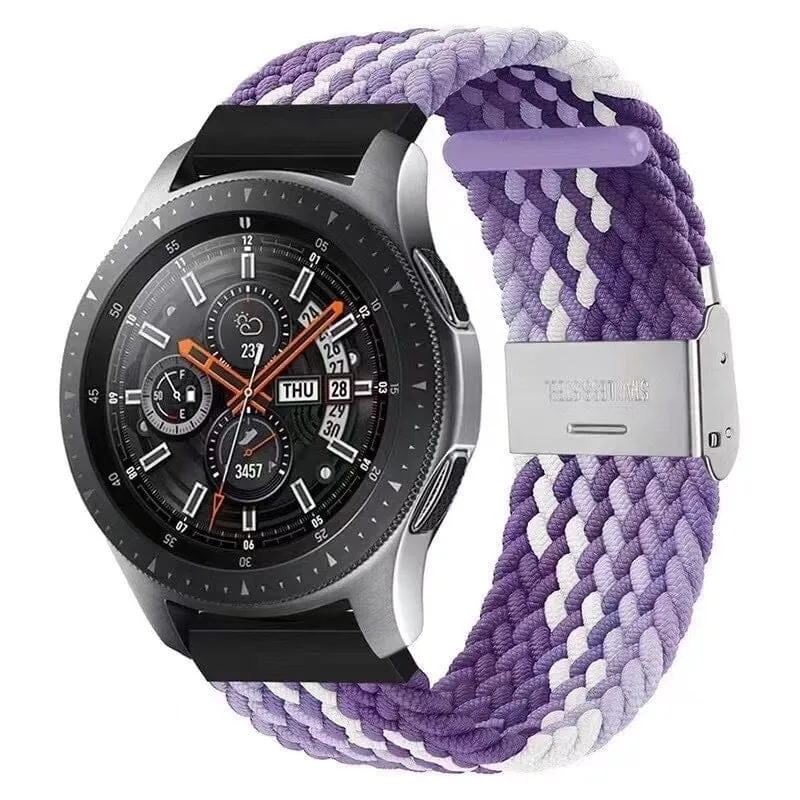 Nylon Braided Loop Watch Straps Compatible with the Fossil 18mm Range