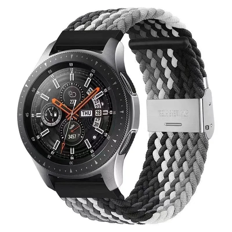 Nylon Braided Loop Watch Straps Compatible with the Samsung Galaxy Watch 7 (40mm)