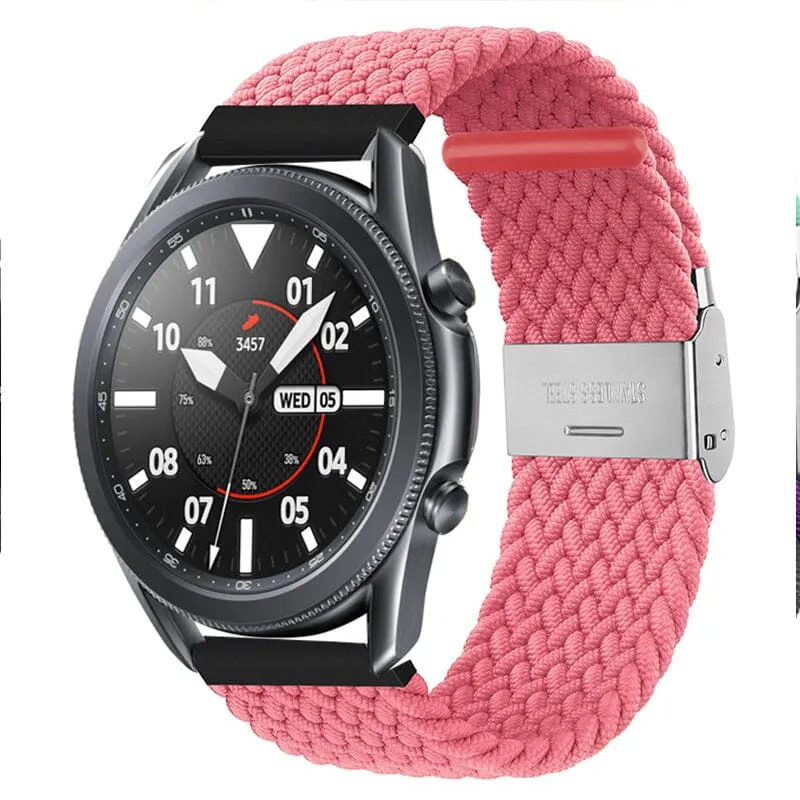 Nylon Braided Loop Watch Straps Compatible with the Samsung Galaxy Watch 7 (40mm)