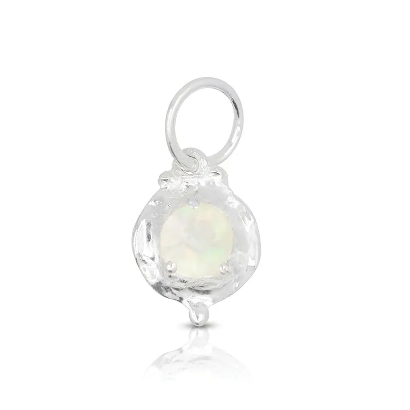 OCTOBER OPAL BIRTHSTONE CHARM