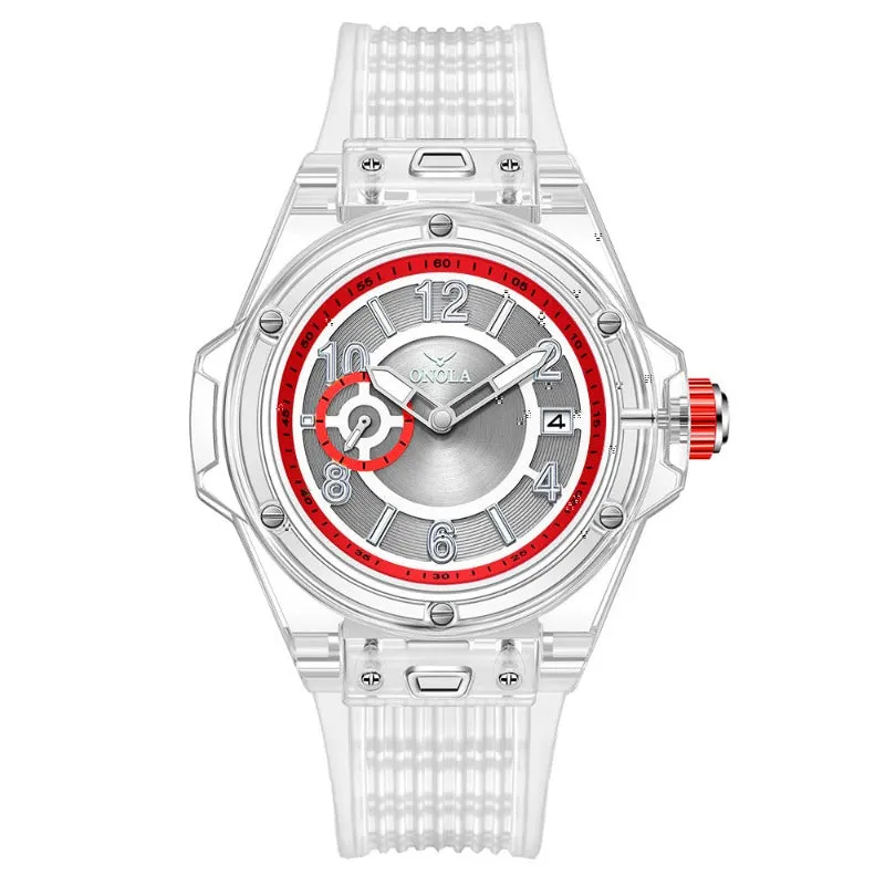 ONOLA Quartz Transparent Watch for Men & Women