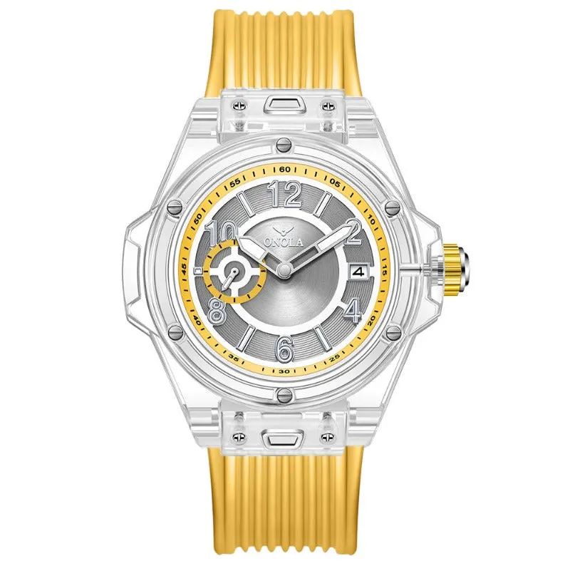 ONOLA Quartz Transparent Watch for Men & Women