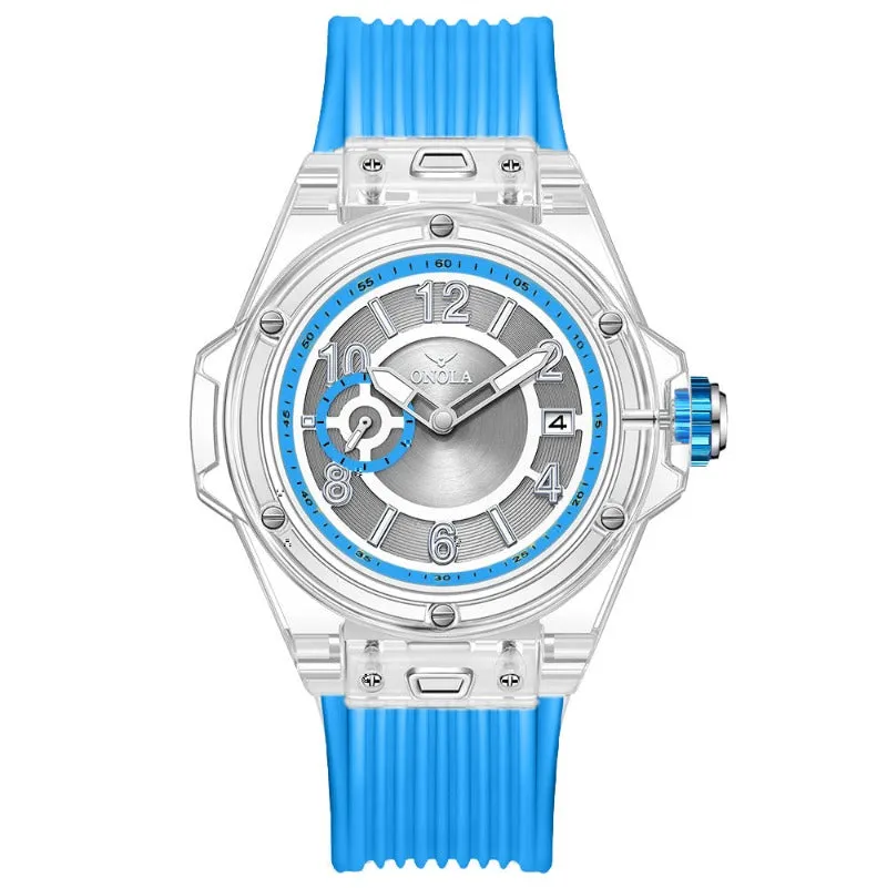 ONOLA Quartz Transparent Watch for Men & Women