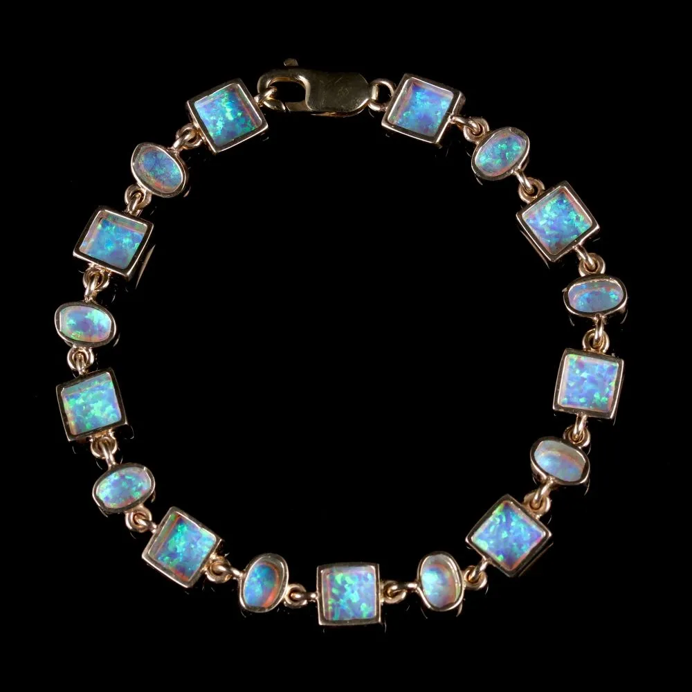 Opal Bracelet 9Ct Gold Bracelet