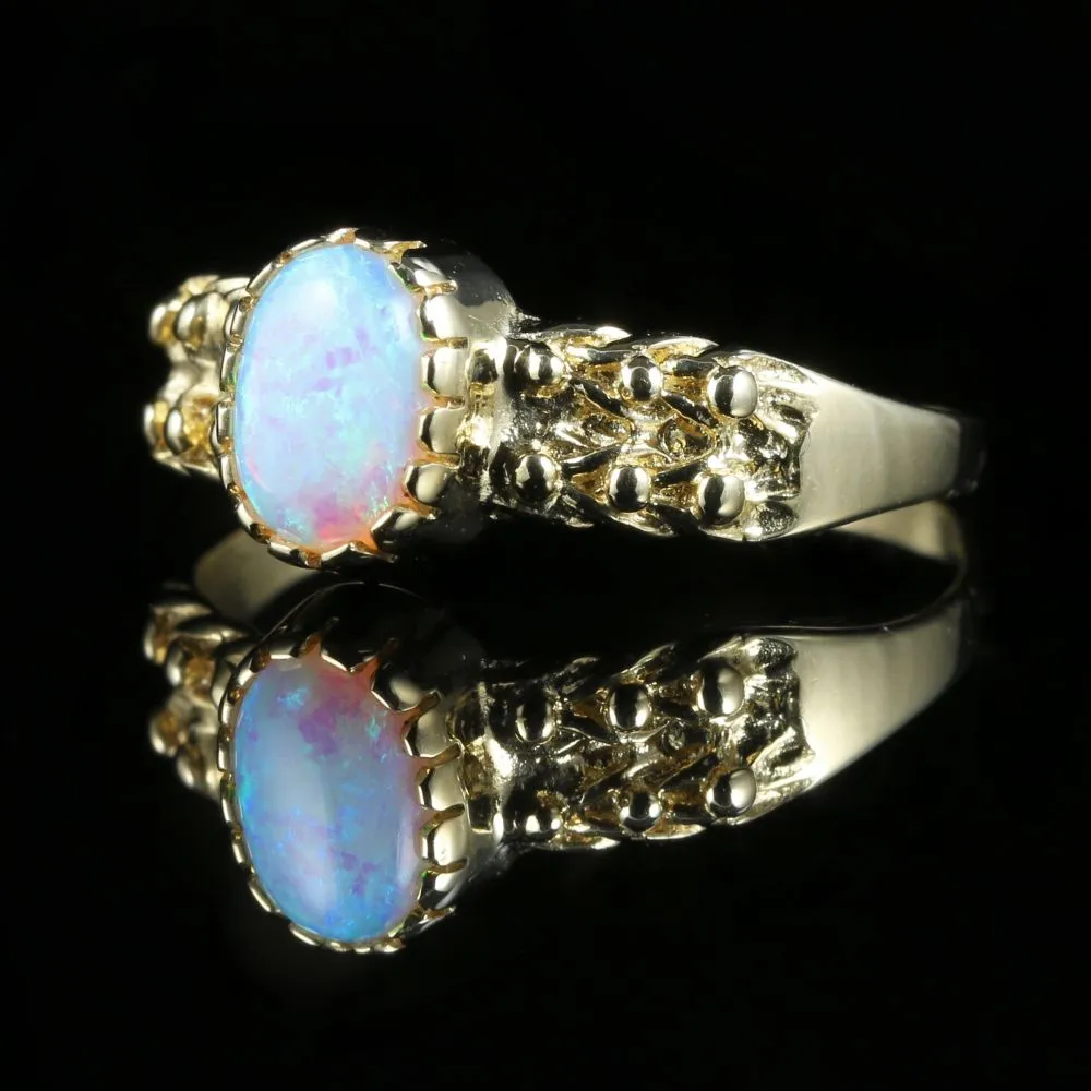 Opal Gold Ring 9Ct Gold 0.70Ct Opal