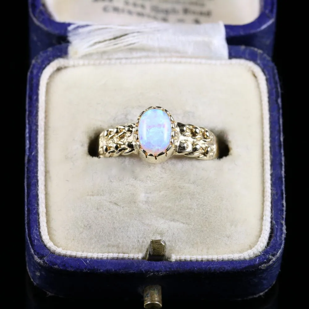 Opal Gold Ring 9Ct Gold 0.70Ct Opal