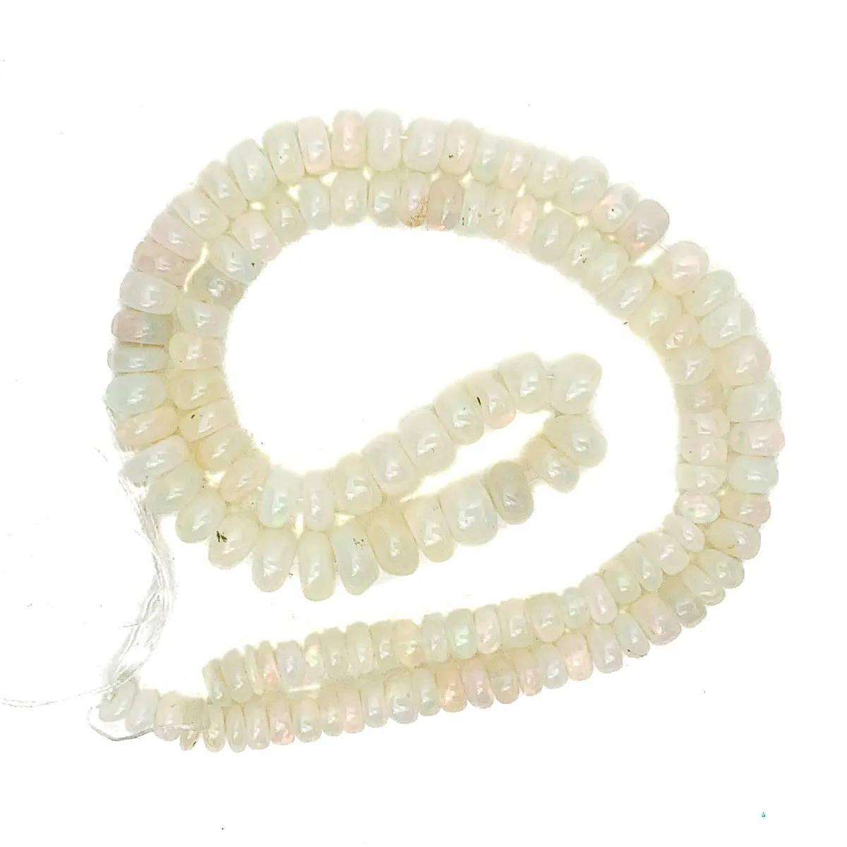 Opal Graduated 5-8mm Rondelle Bead Strand