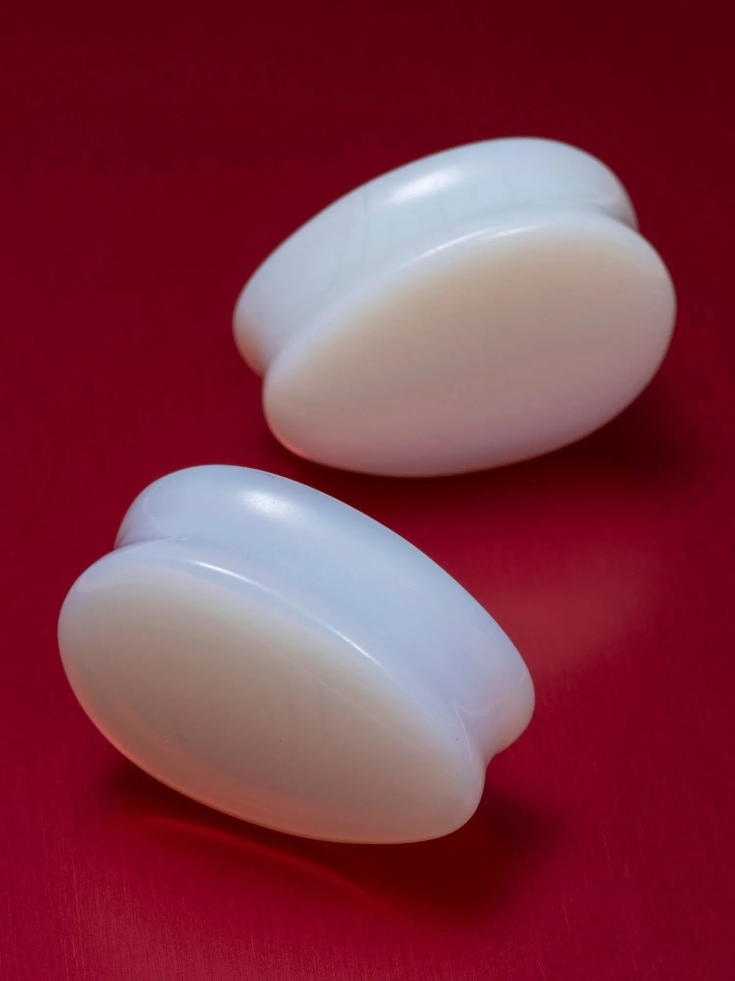 Opal Stone Teardrop Plugs