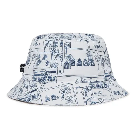 Original Penguin Golf Vacation Pete Reversible Bucket Hat