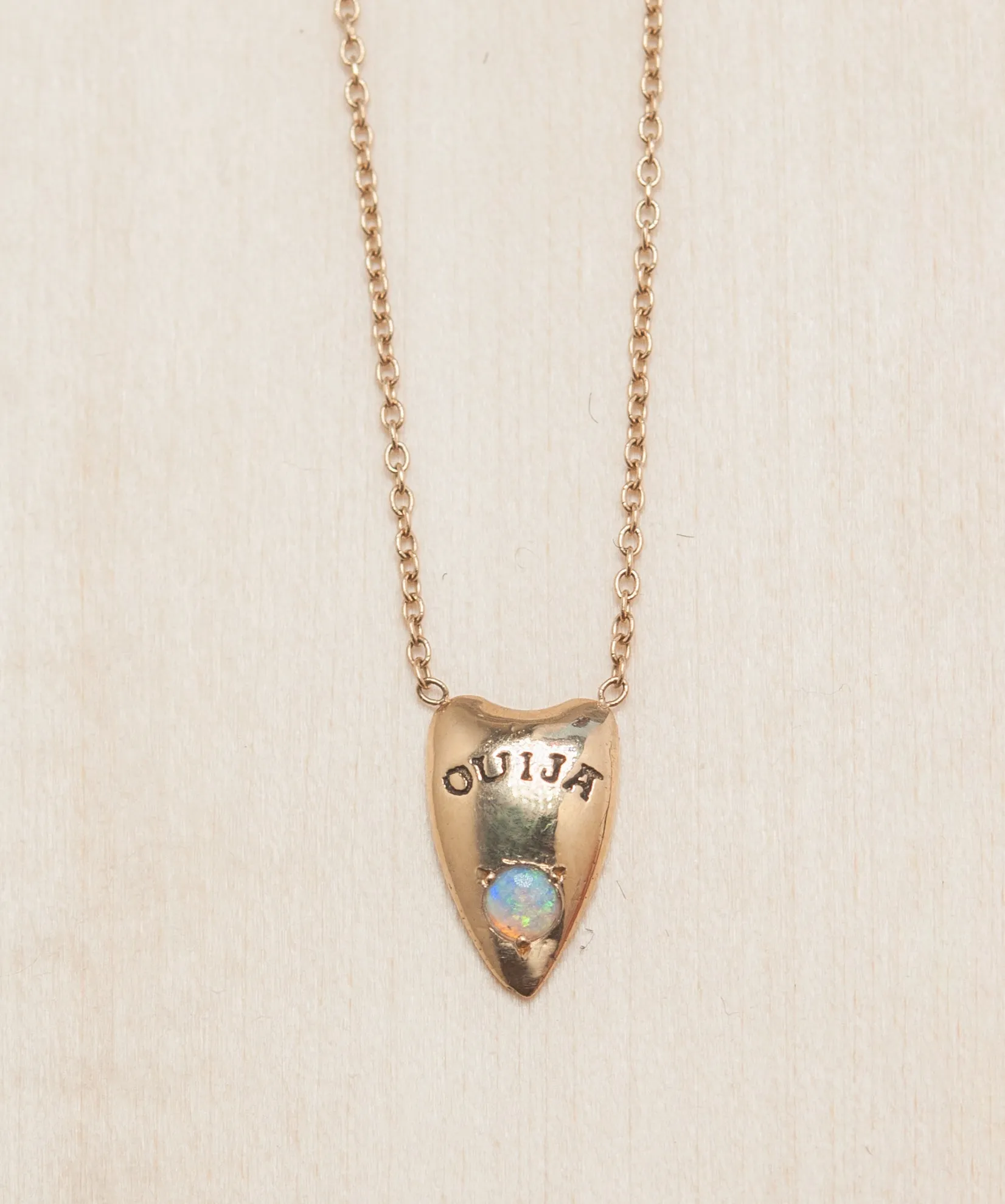 Ouija Planchette Necklace