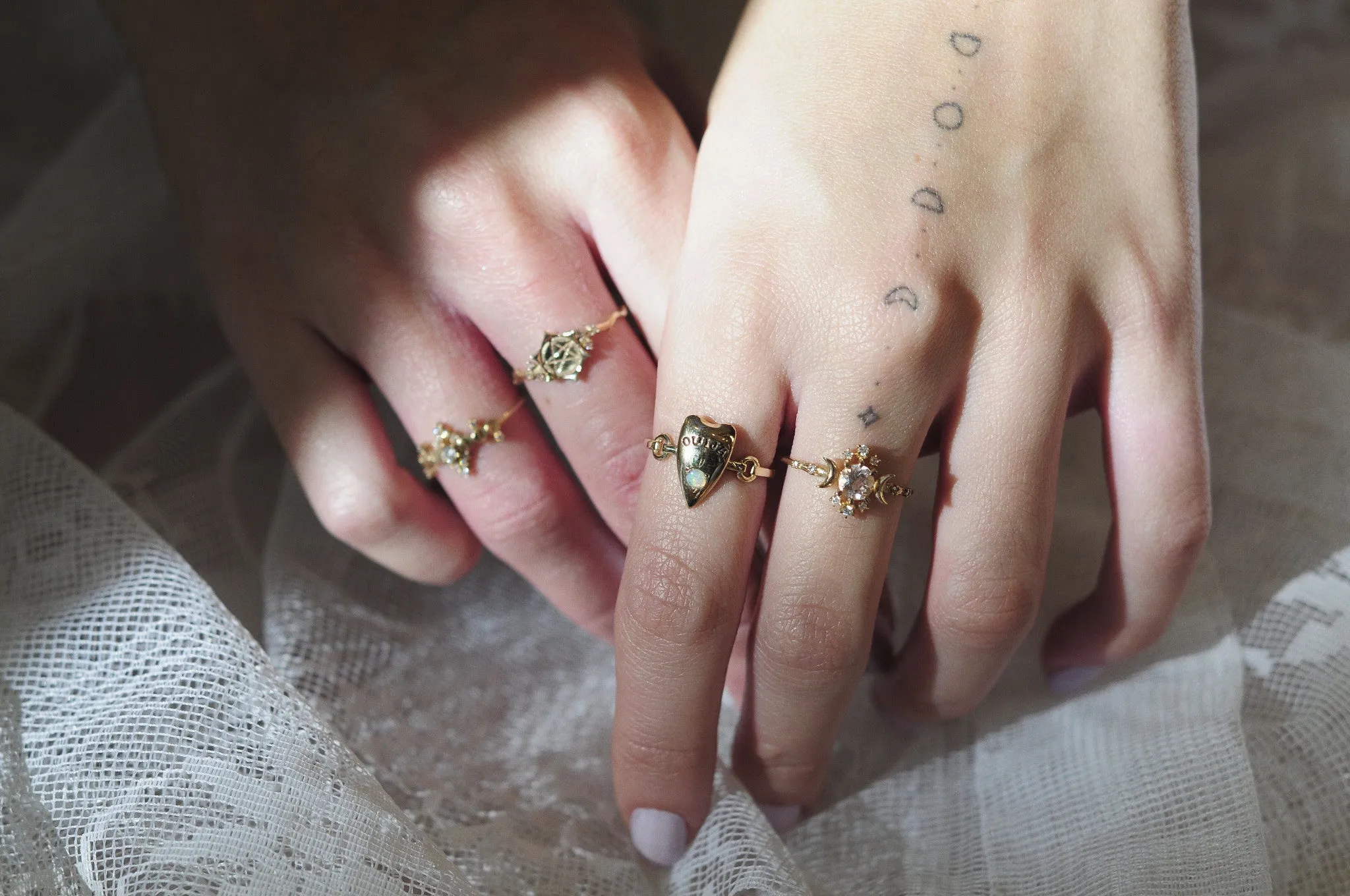 Ouija Planchette Ring