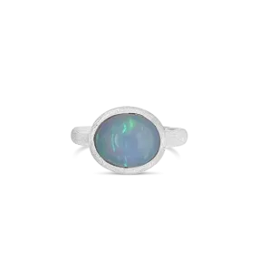 Oval Opal Ring