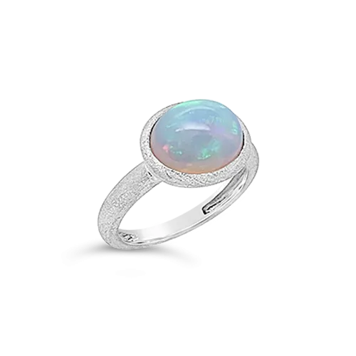 Oval Opal Ring