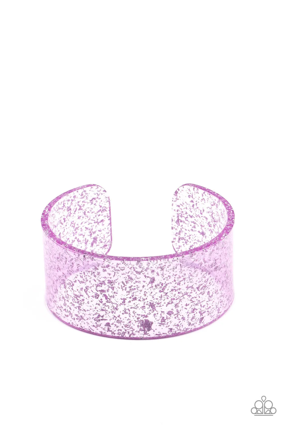 Paparazzi Snap, Crackle, Pop! - Purple Bracelet