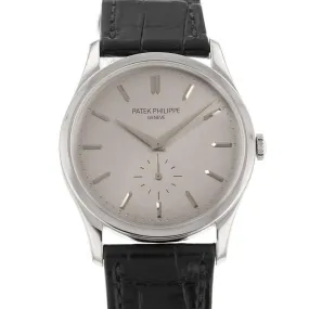 Patek Philippe Calatrava 5196G-001 Watch Silver Dial