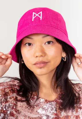 Pink Logo Bucket Hat