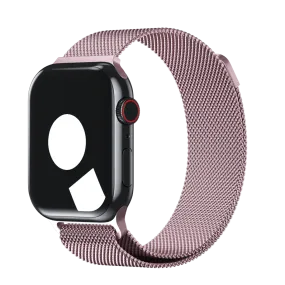 Pink Milanese Loop for Apple Watch