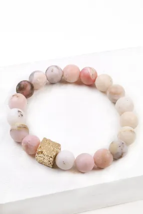 Pink Opal Canto Bracelet