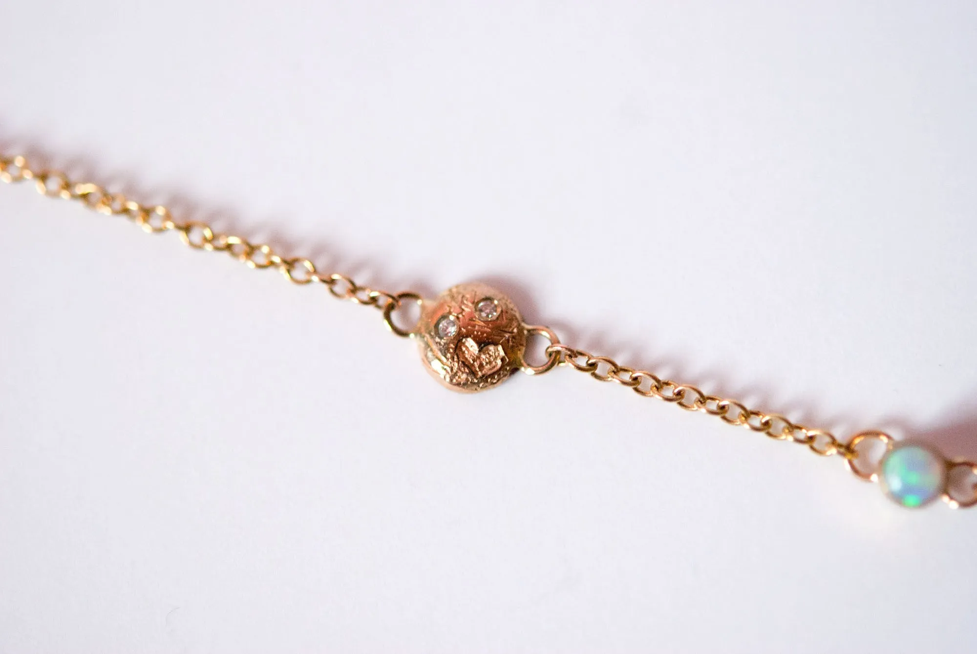 Pluto & Charon Chain Bracelet