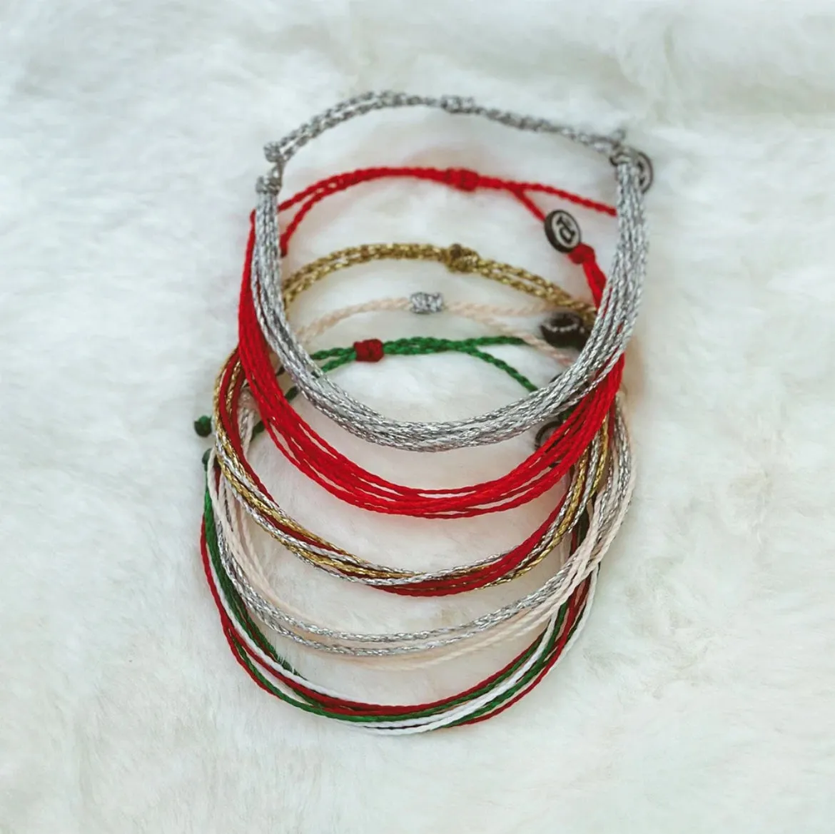 Pura Vida Bracelet Ornament - Christmas