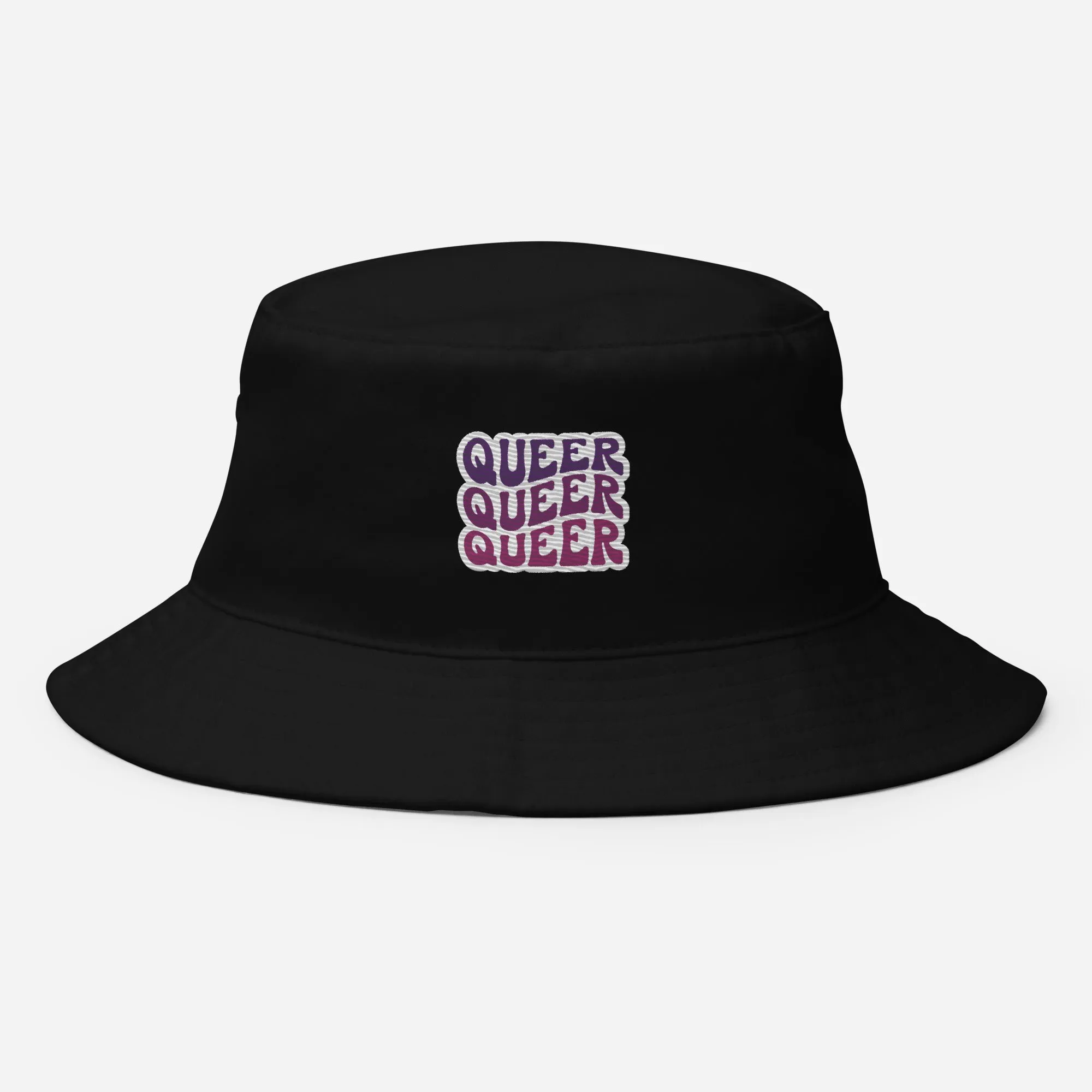 QUEER Premium Embriodered Bucket Hat