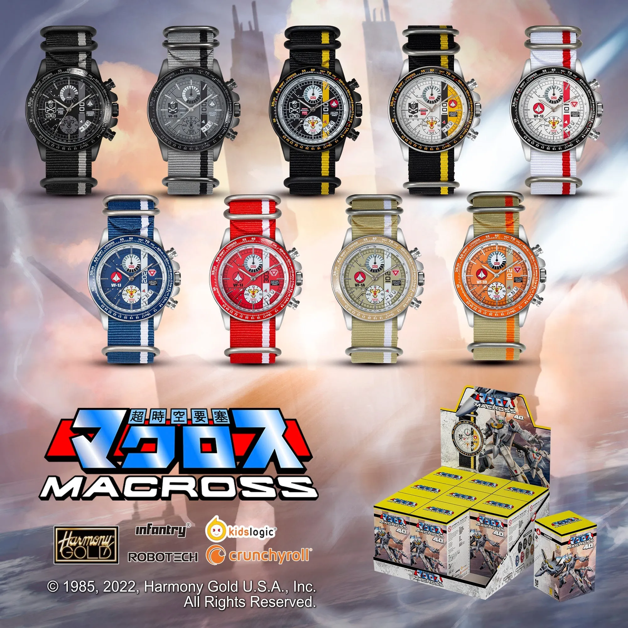 Robotech Macross Watch Blind Box Series (Random)