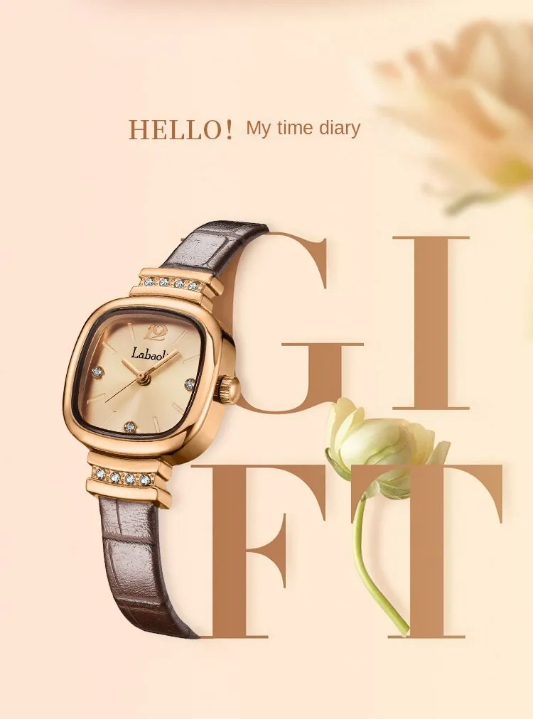 Rose Gold Classic Style Watch Women's Watch