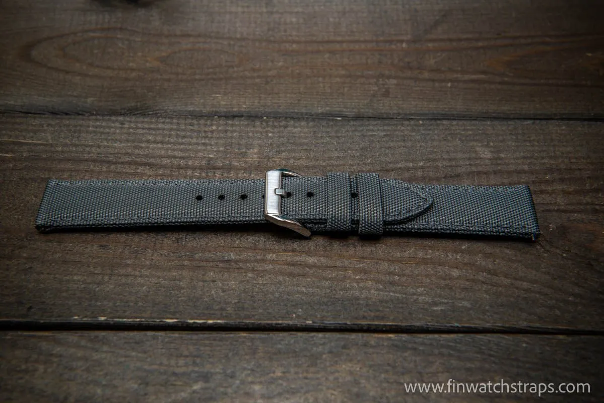 Sailcloth waterproof watch strap.