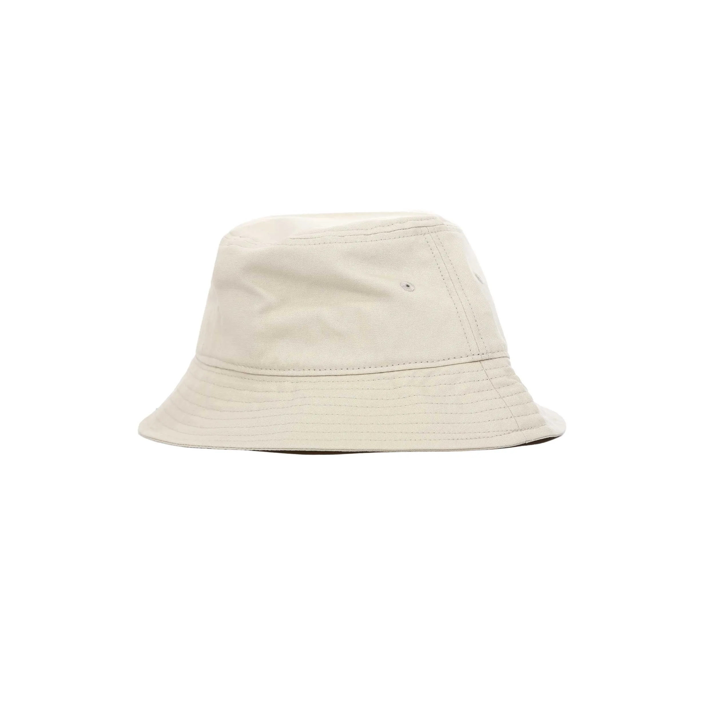 Sandbanks Badge Logo Bucket Hat in Stone