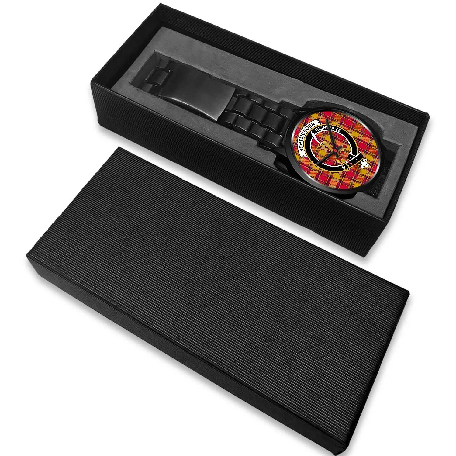 Scrymgeour Clan Badge Tartan Black Watch