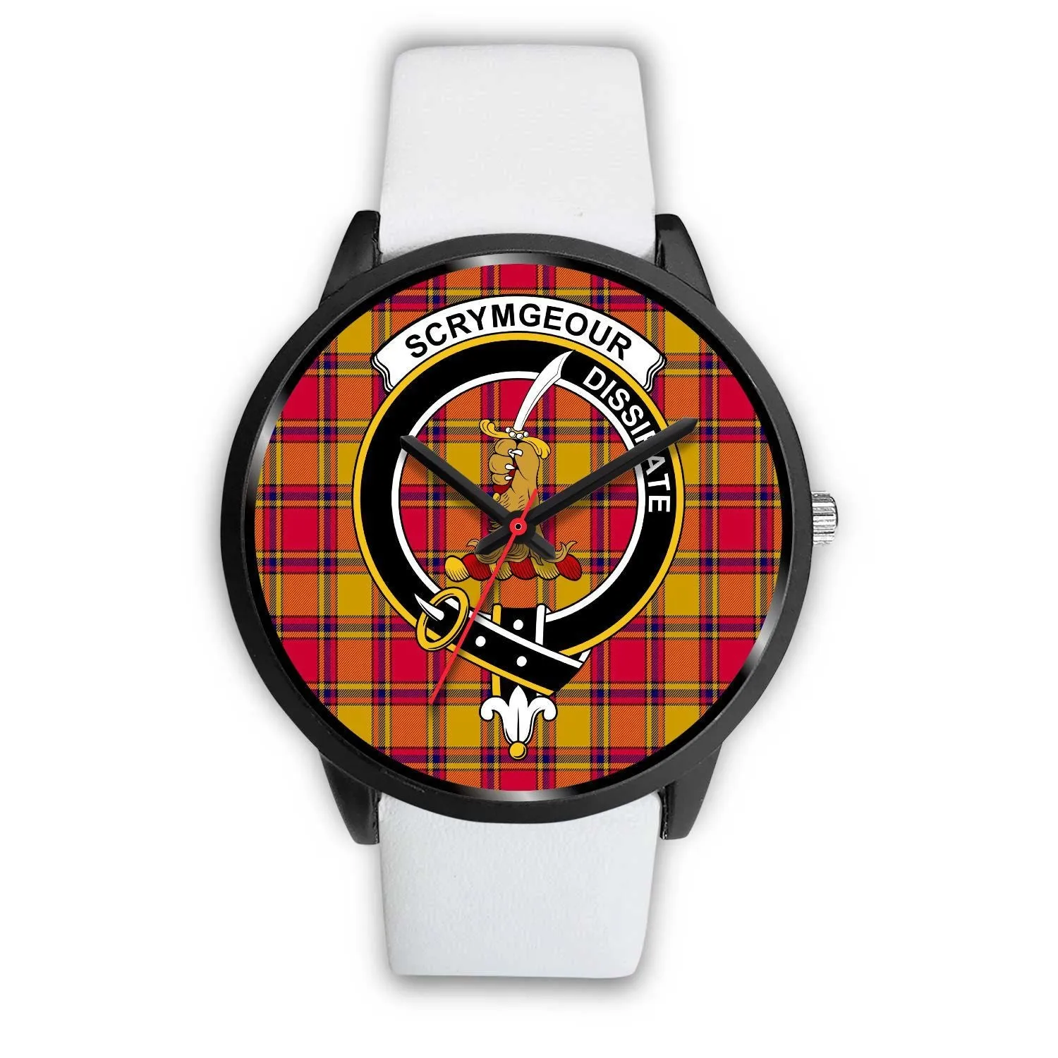 Scrymgeour Clan Badge Tartan Black Watch