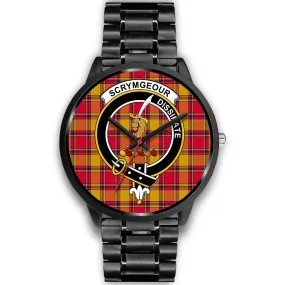 Scrymgeour Clan Badge Tartan Black Watch