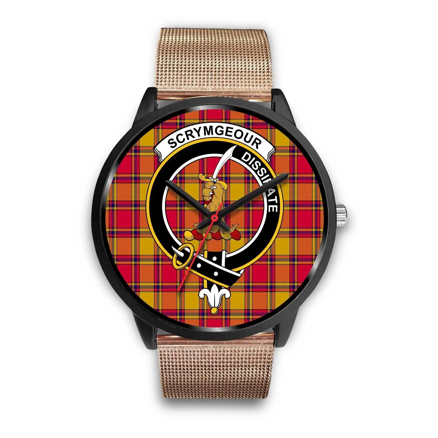 Scrymgeour Clan Badge Tartan Black Watch