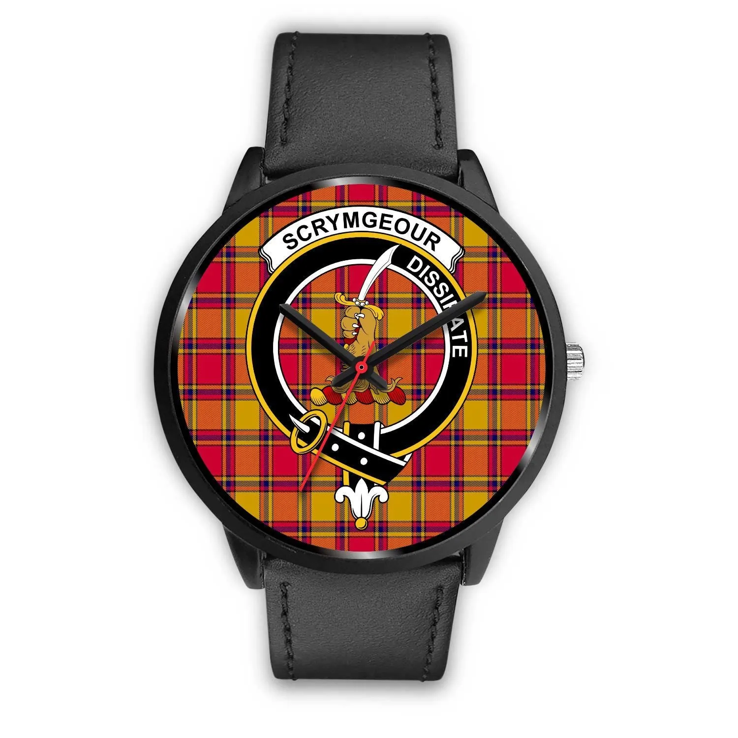 Scrymgeour Clan Badge Tartan Black Watch