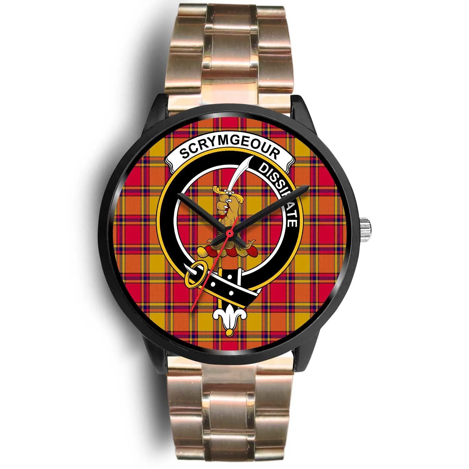 Scrymgeour Clan Badge Tartan Black Watch