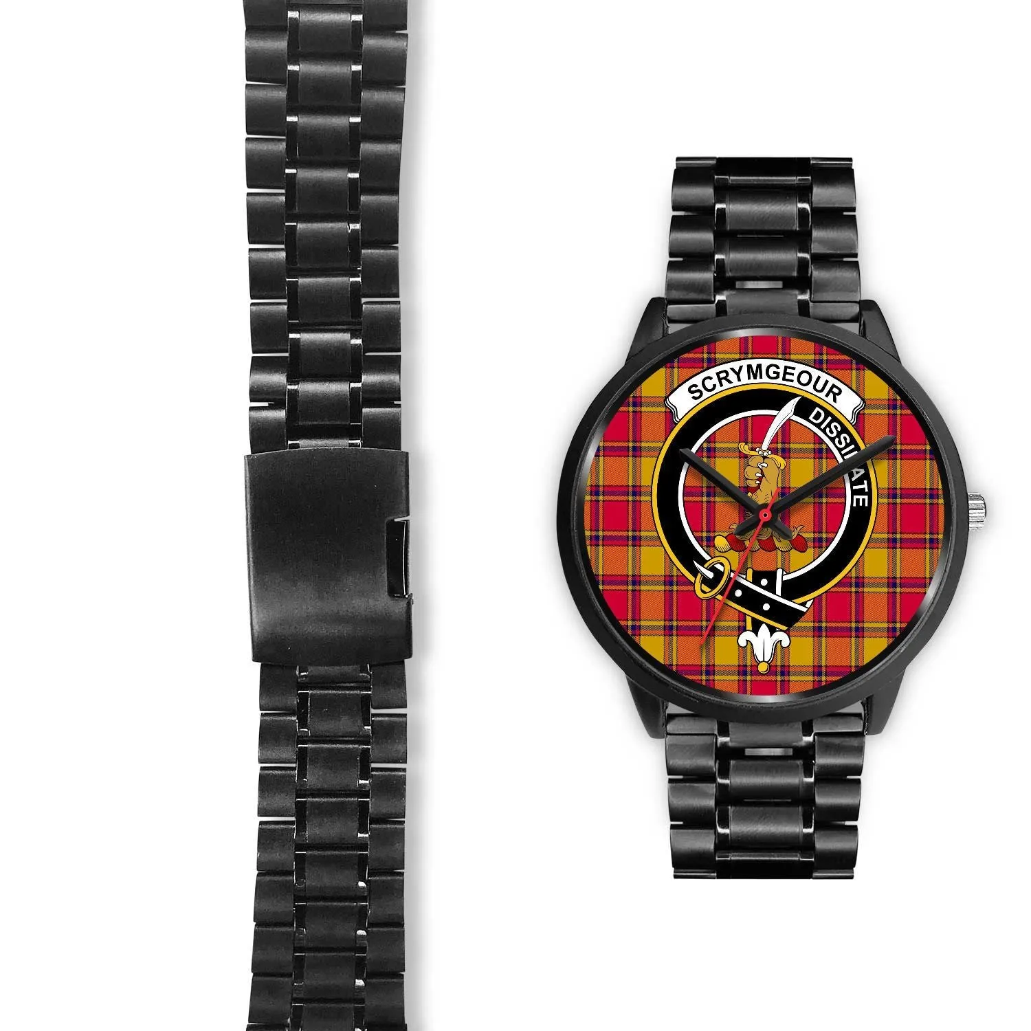 Scrymgeour Clan Badge Tartan Black Watch