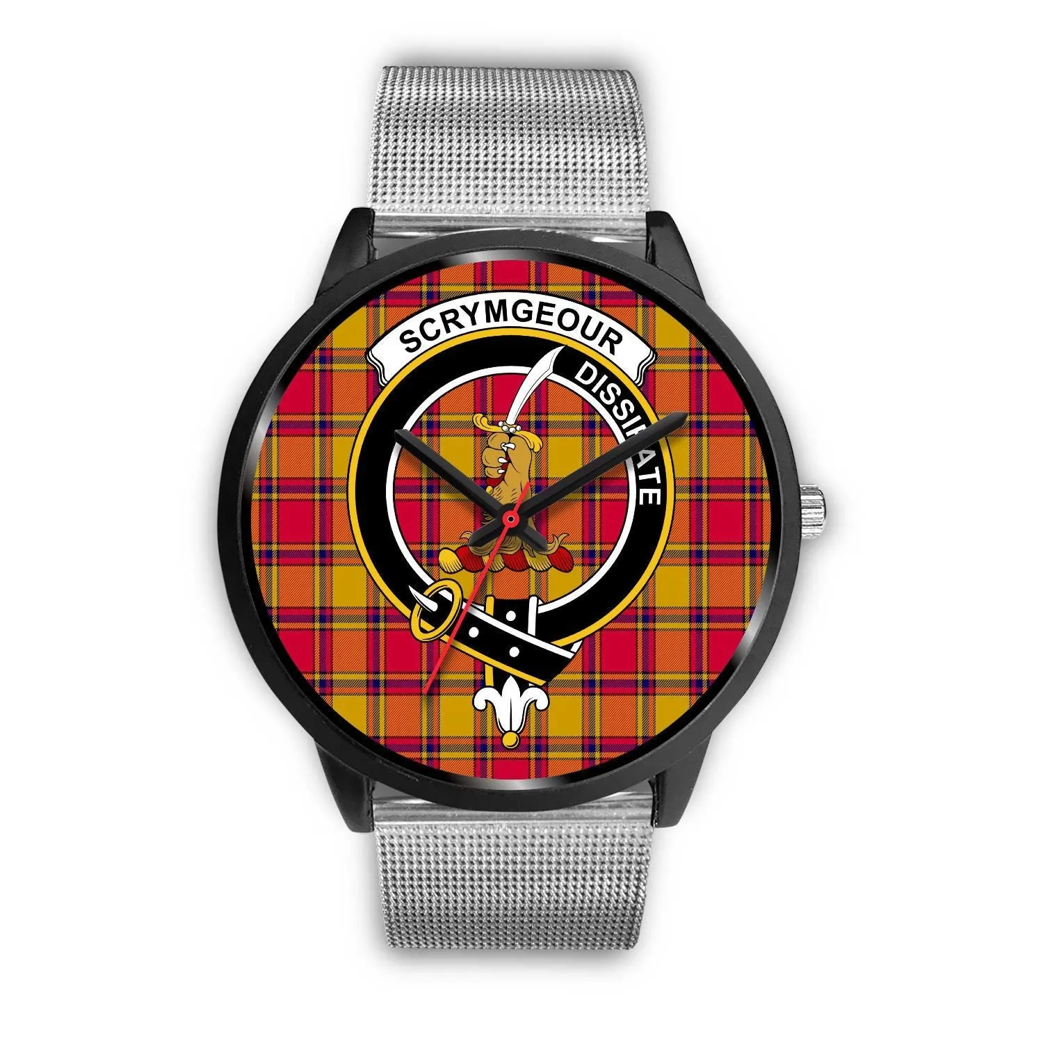 Scrymgeour Clan Badge Tartan Black Watch