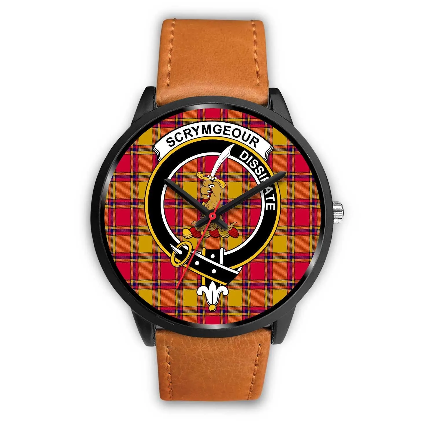 Scrymgeour Clan Badge Tartan Black Watch