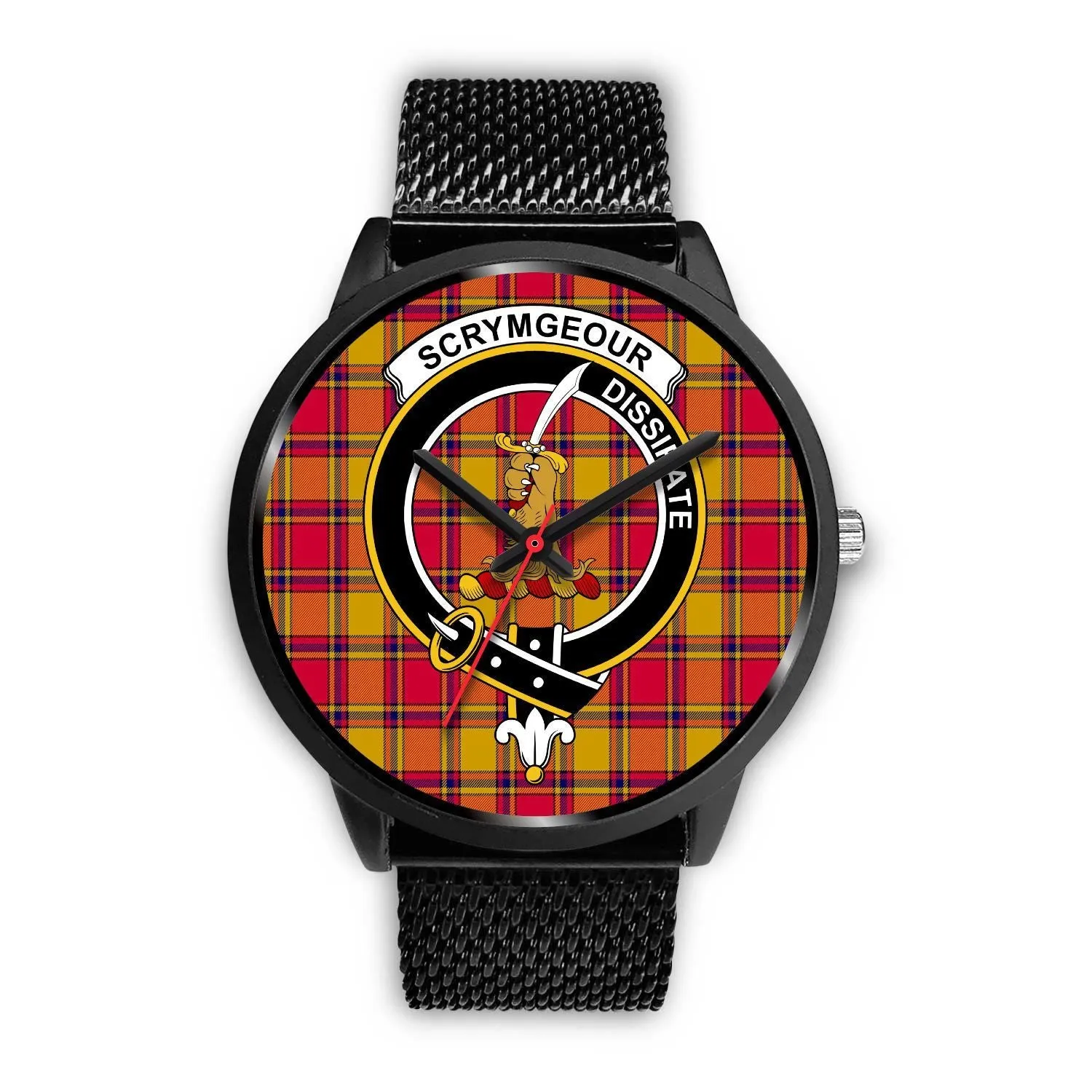 Scrymgeour Clan Badge Tartan Black Watch