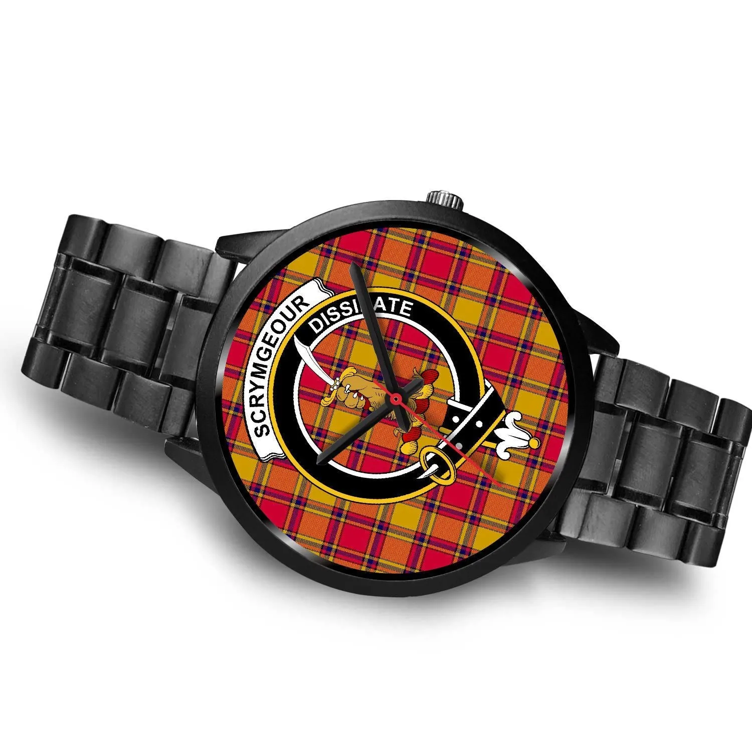 Scrymgeour Clan Badge Tartan Black Watch