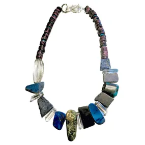 Sculptural Gemstone Neckpiece