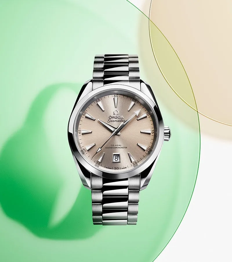 Seamaster Aqua Terra Shades Sandstone Grey 38mm