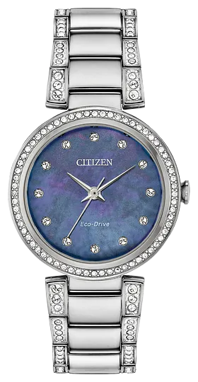 Silhouette Crystal Citizen Watch