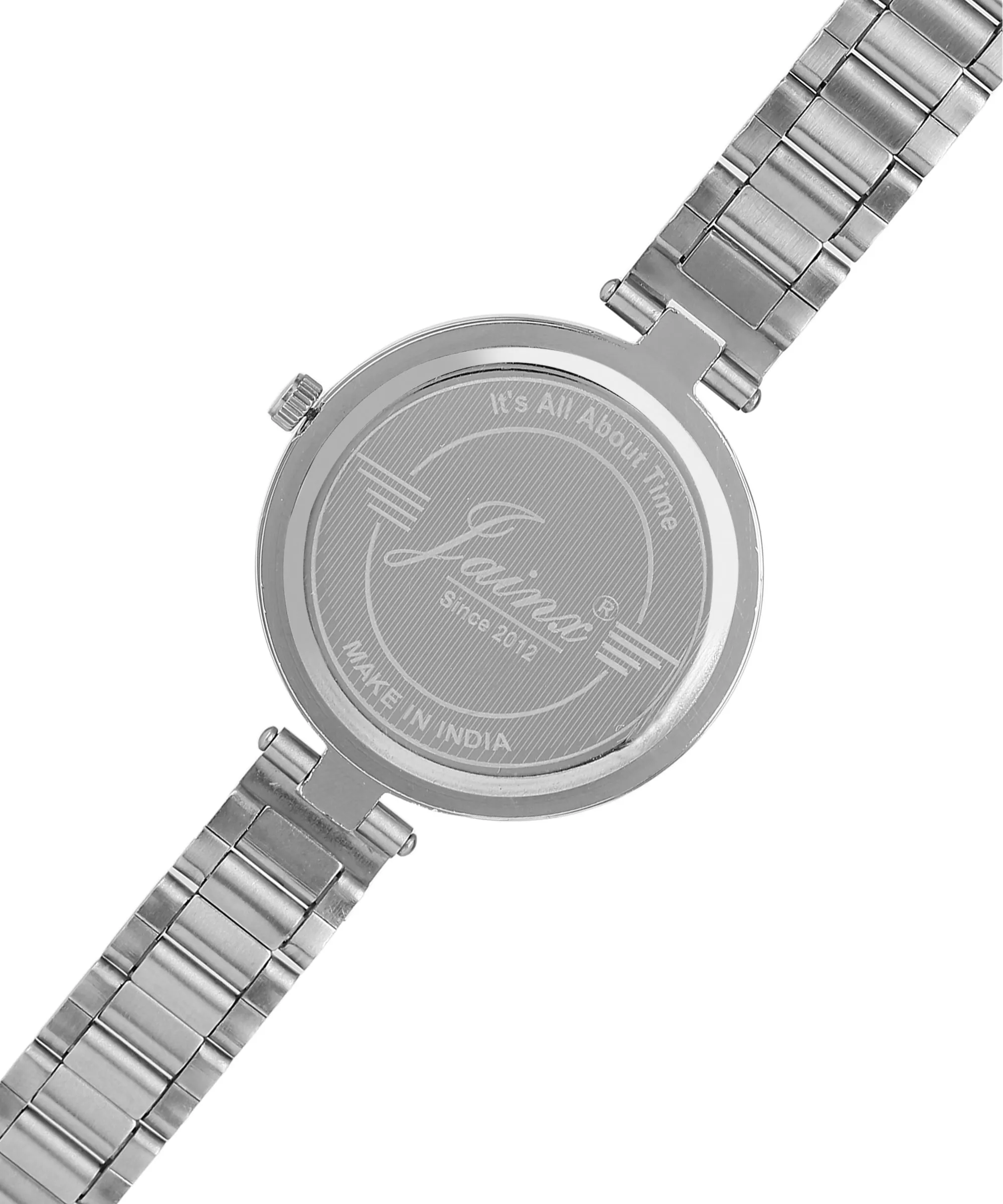 Silver Chain Silver Dial Analog Wrist Watch For Women - JW8590