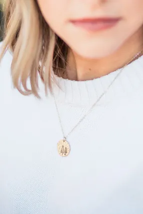 stand by me necklace {silver & gold}